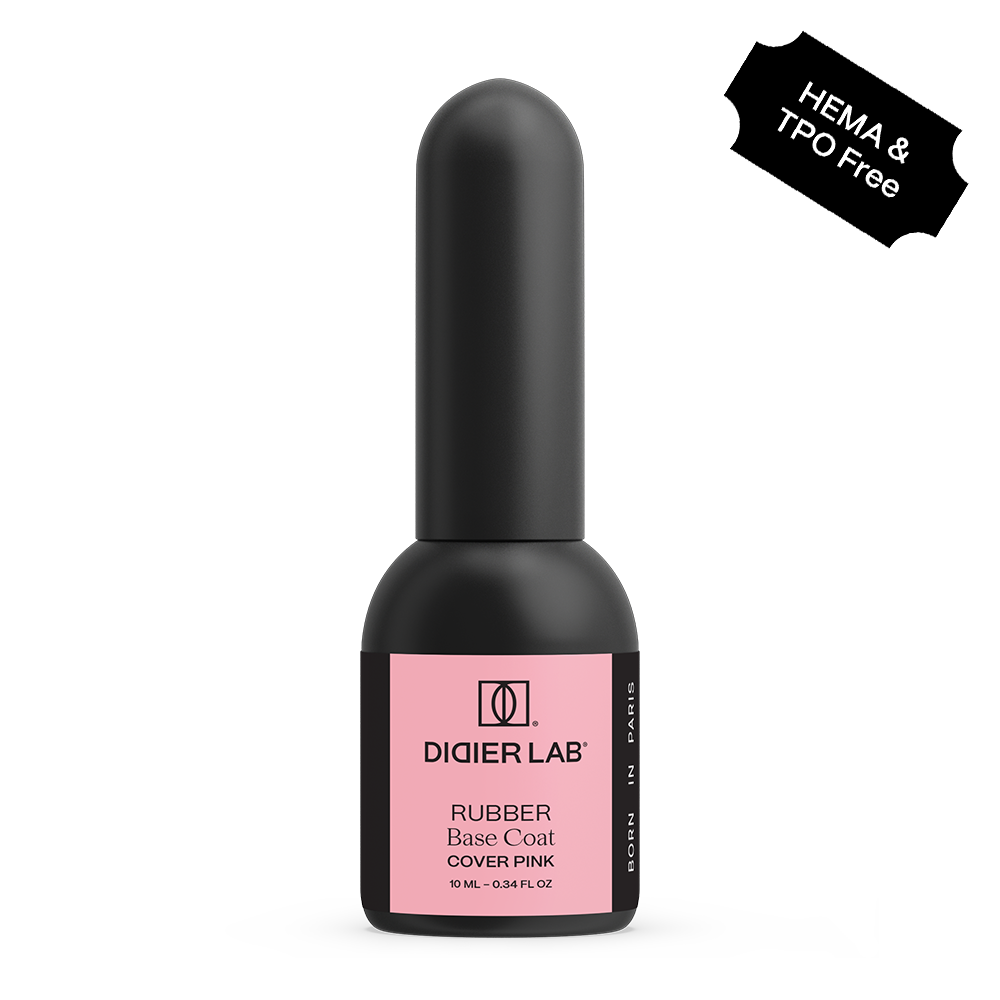 Gellak, Rubber base coat, cover pink, HEMA & TPO-vrij, 10ml