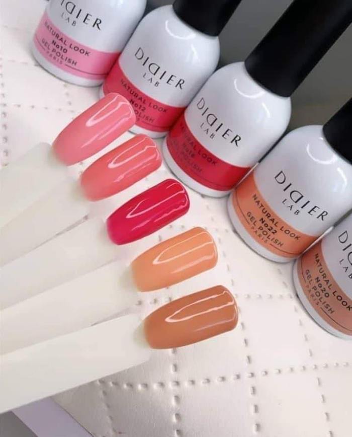 Gellak "Didier Lab", Natural look, No12