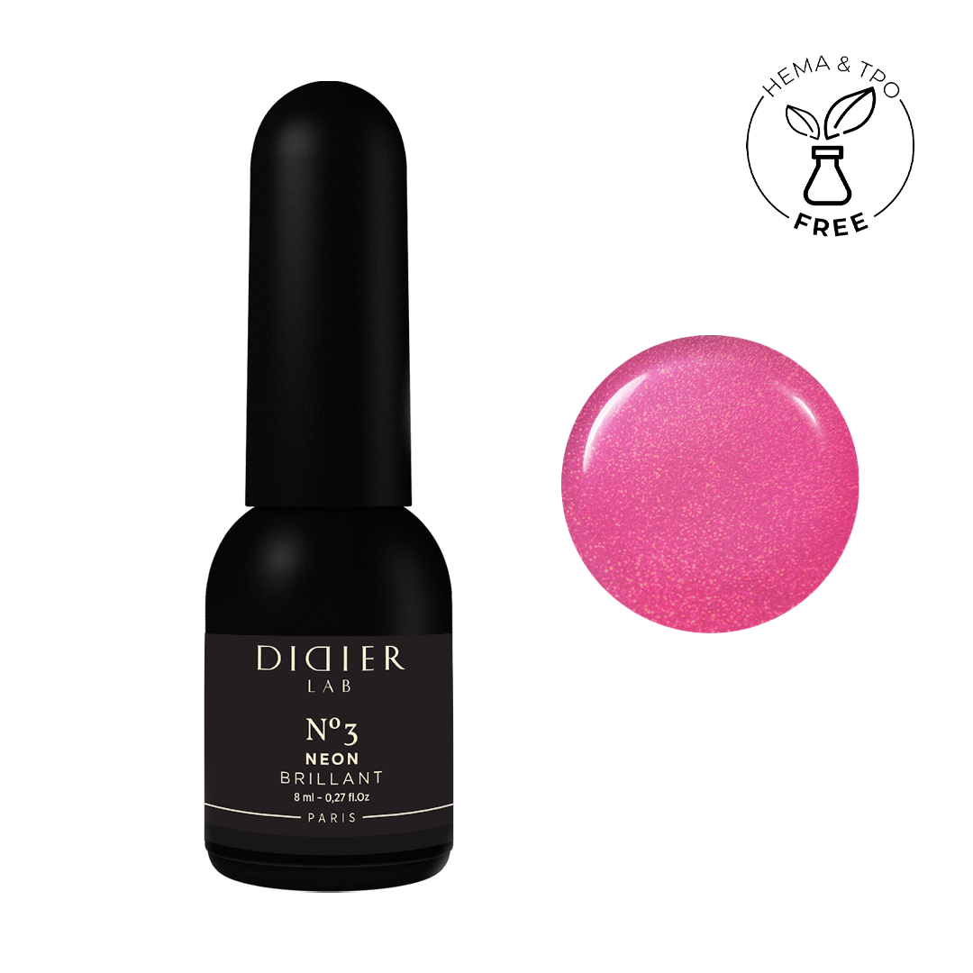 Gellak "Didier Lab", Brillant NEON, No3, 8ml