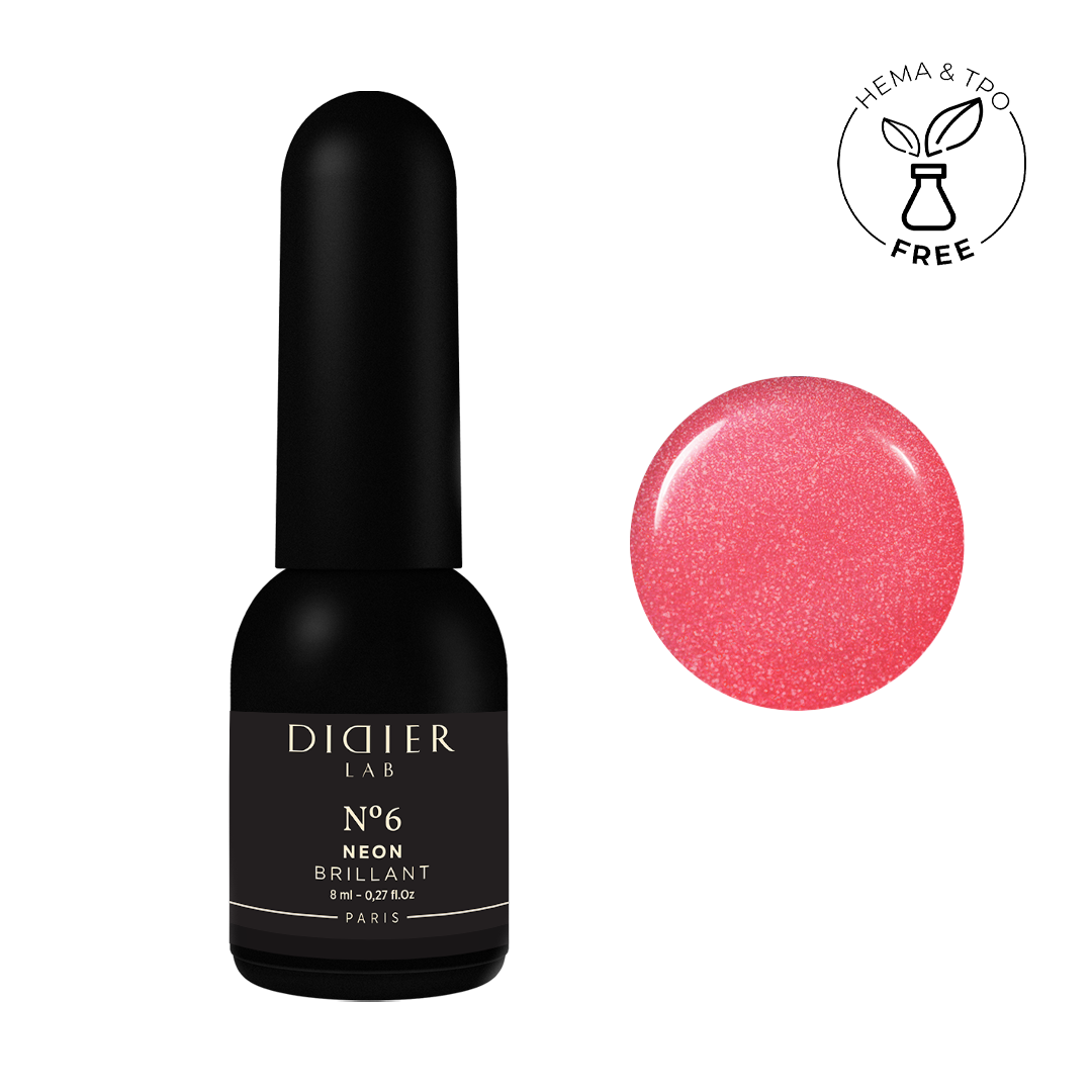 Gellak "Didier Lab", Brillant NEON, No6, 8ml
