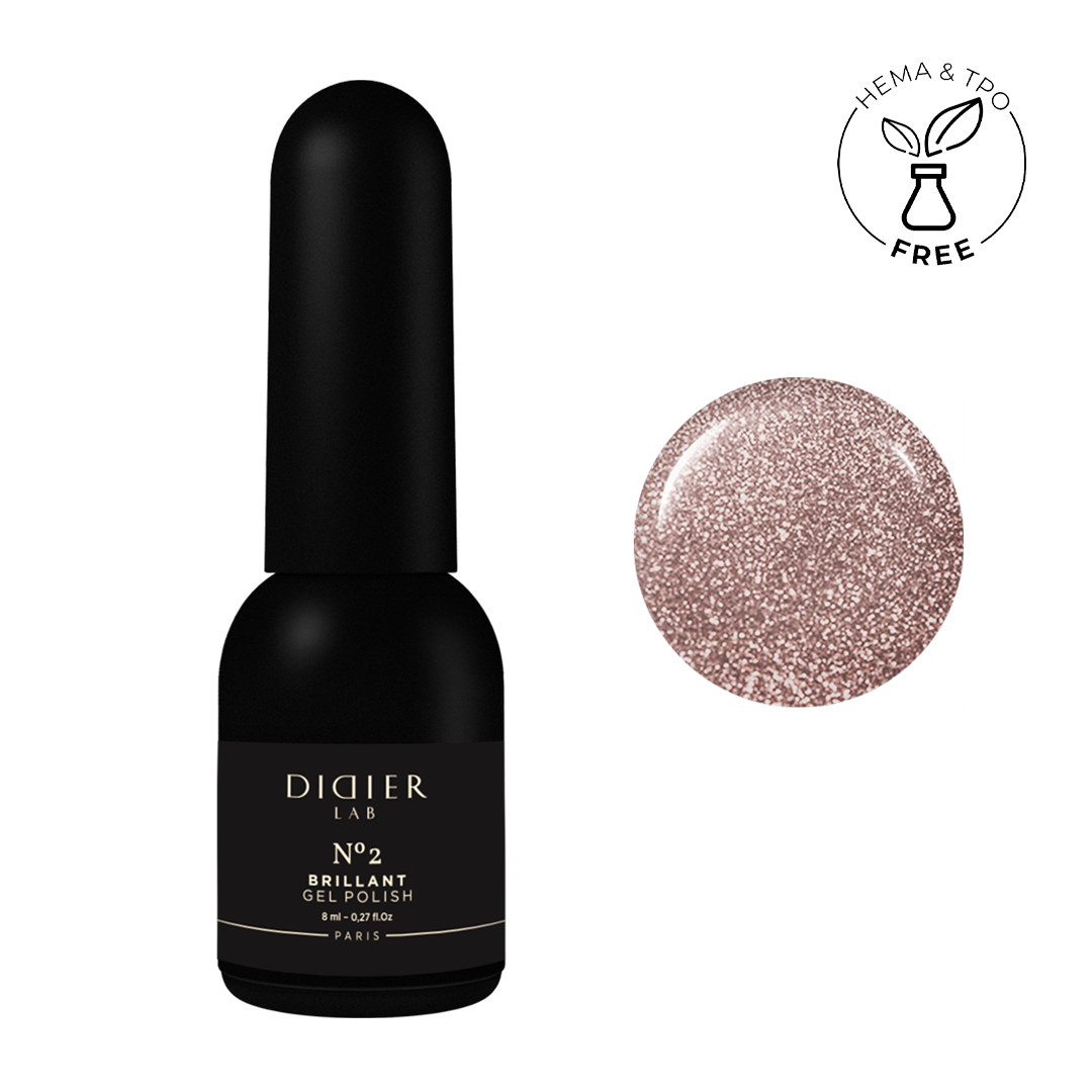 Gellak "Didier Lab", Brillant, No2, 8ml