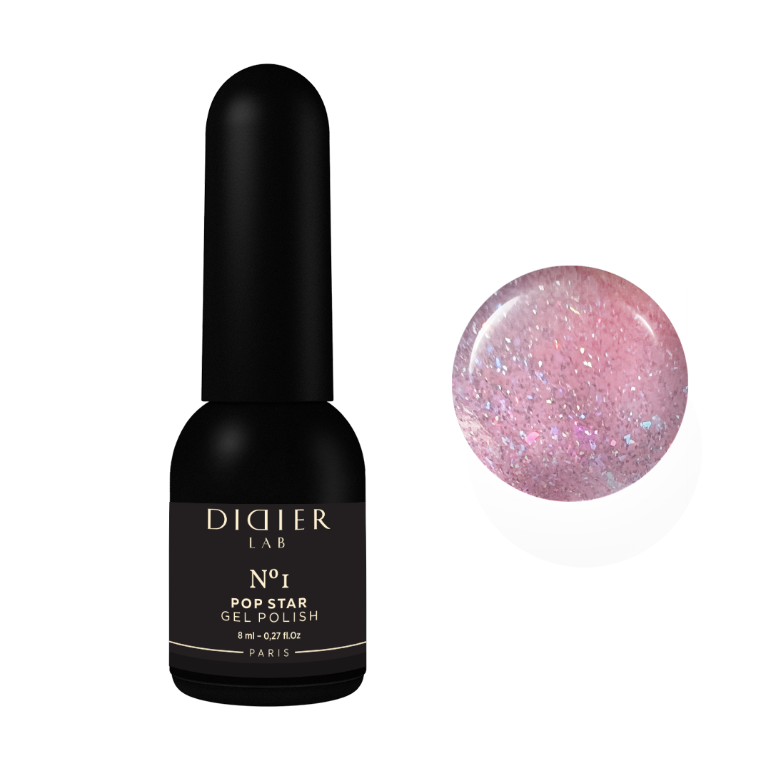 Gellak "Didier Lab", POP Star, No1, 8ml