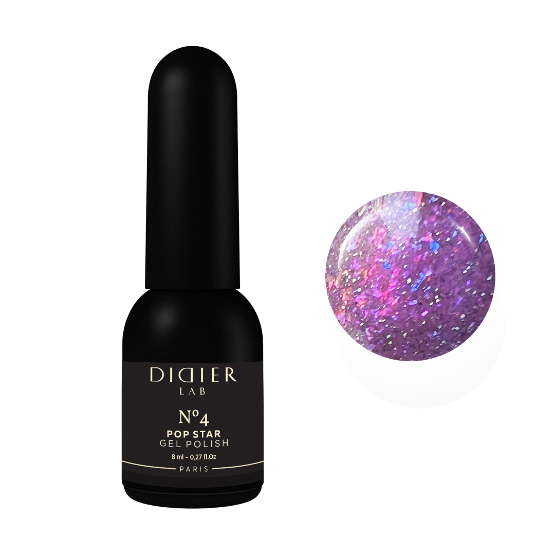 Gellak "Didier Lab", POP Star, No4, 8ml