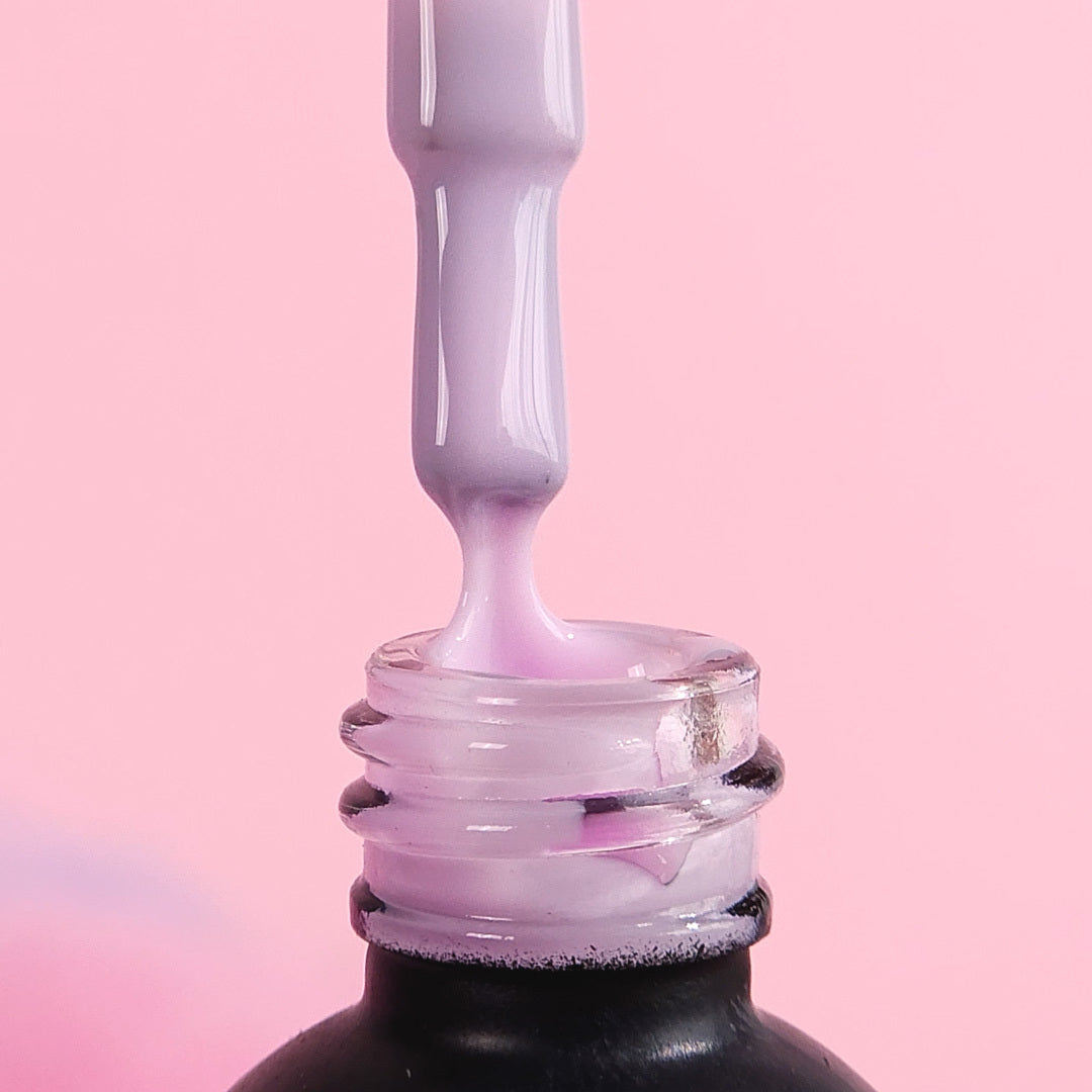 Rubber base coat, icy lilac, 10ml