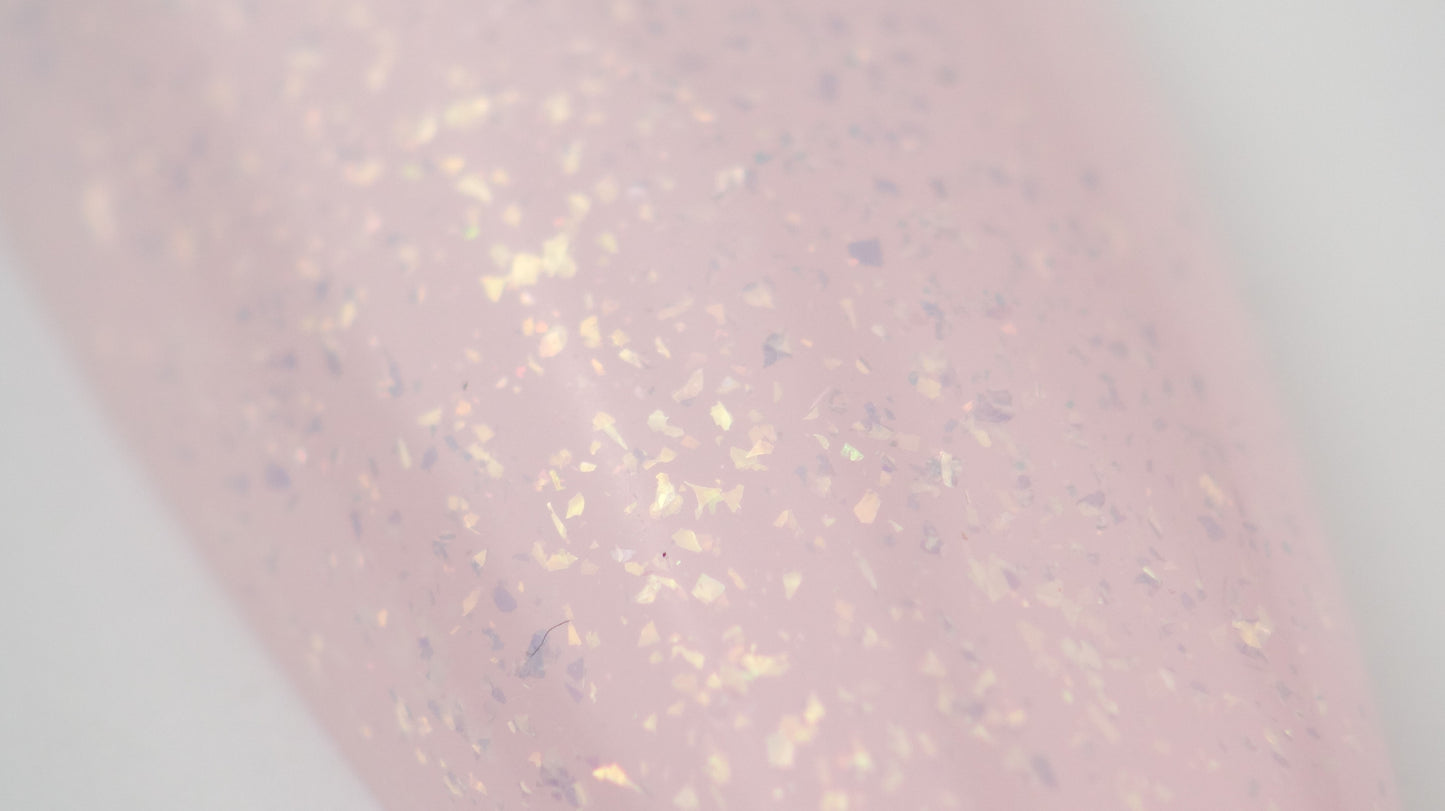 Gellak "Didier Lab", Glitter Top coat, gold, 10 ml
