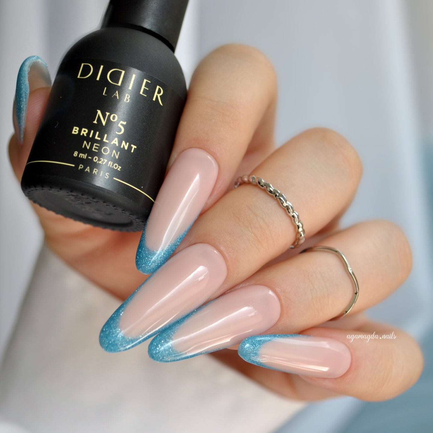 Gellak "Didier Lab", Brillant NEON, No5, 8ml