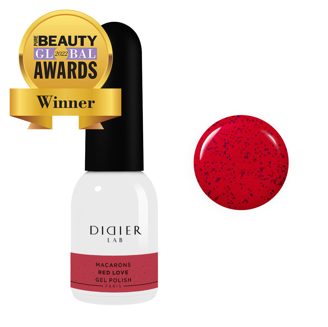 Gellak "Didier Lab", Macarons, Red Love 10 ml