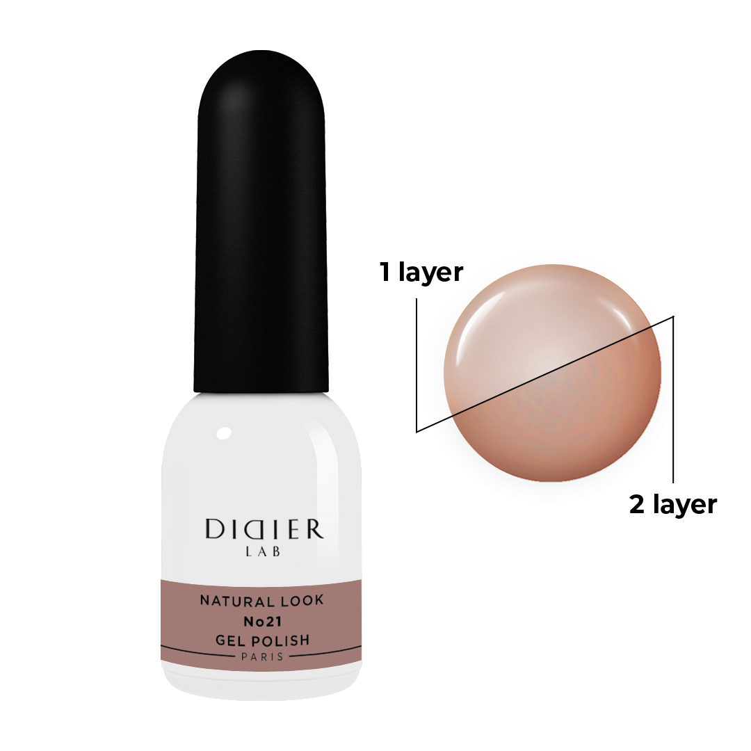 Gellak "Didier Lab", Natural look, No21
