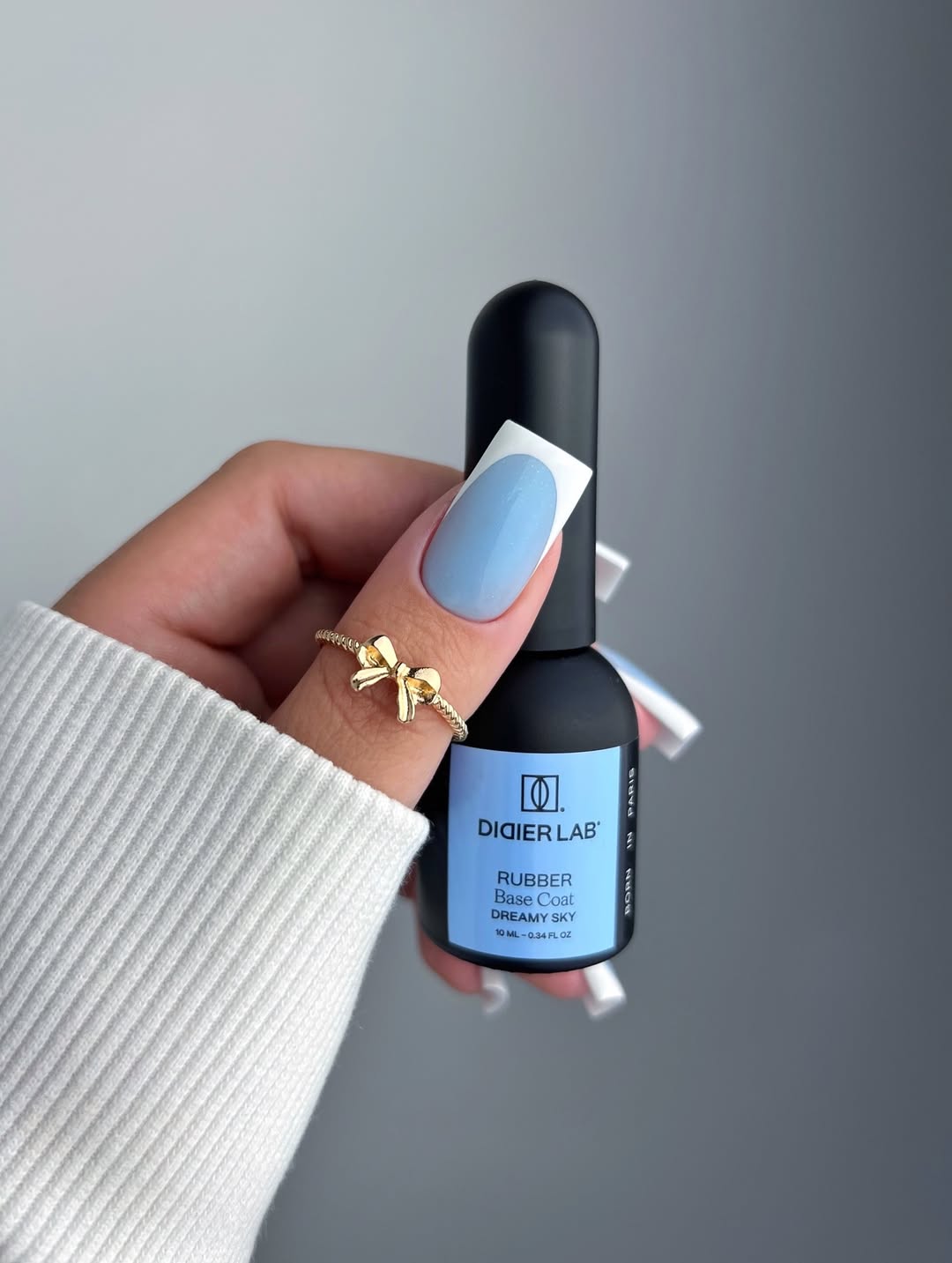 Rubber base coat, dreamy sky, 10ml
