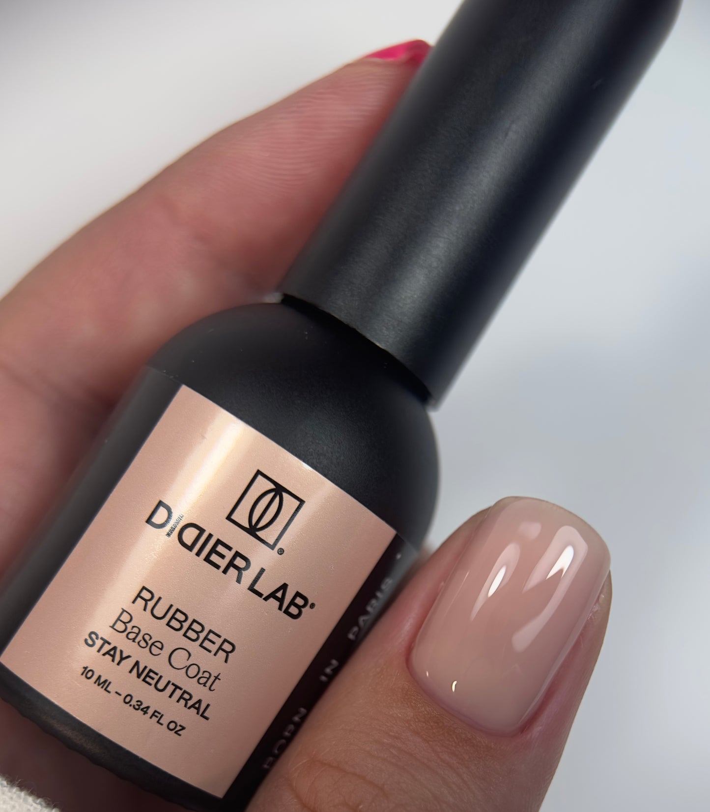 Rubber base coat, stay neutral, 10ml