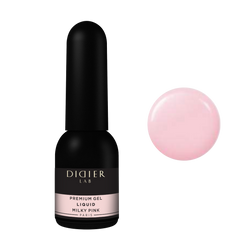 Premium Gel Liquid "Didier Lab", milky pink , 10ml