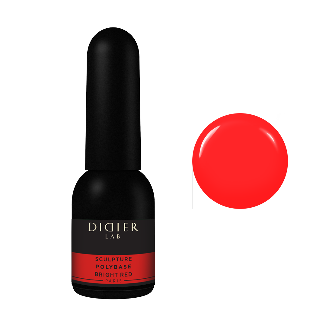 Sculpture Polybase "Didier Lab", bright red , 10ml