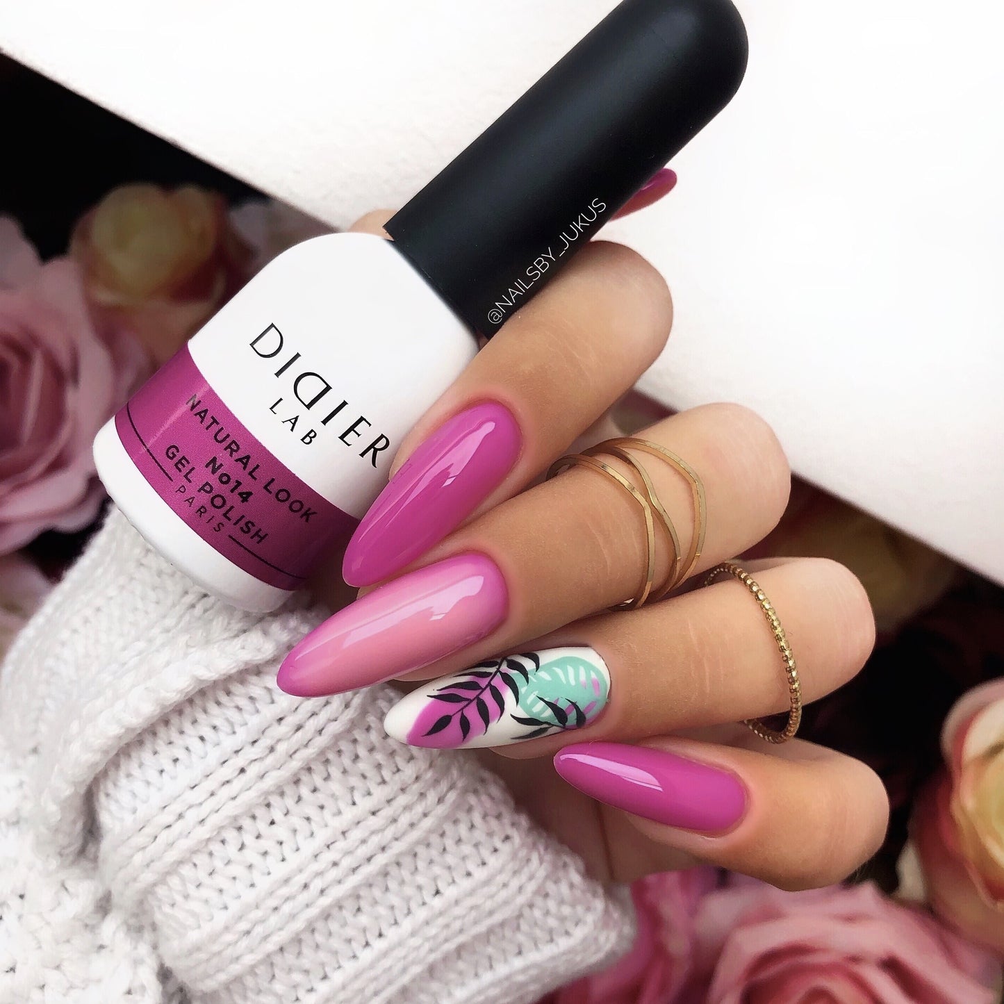 Gellak "Didier Lab", Natural look, No14