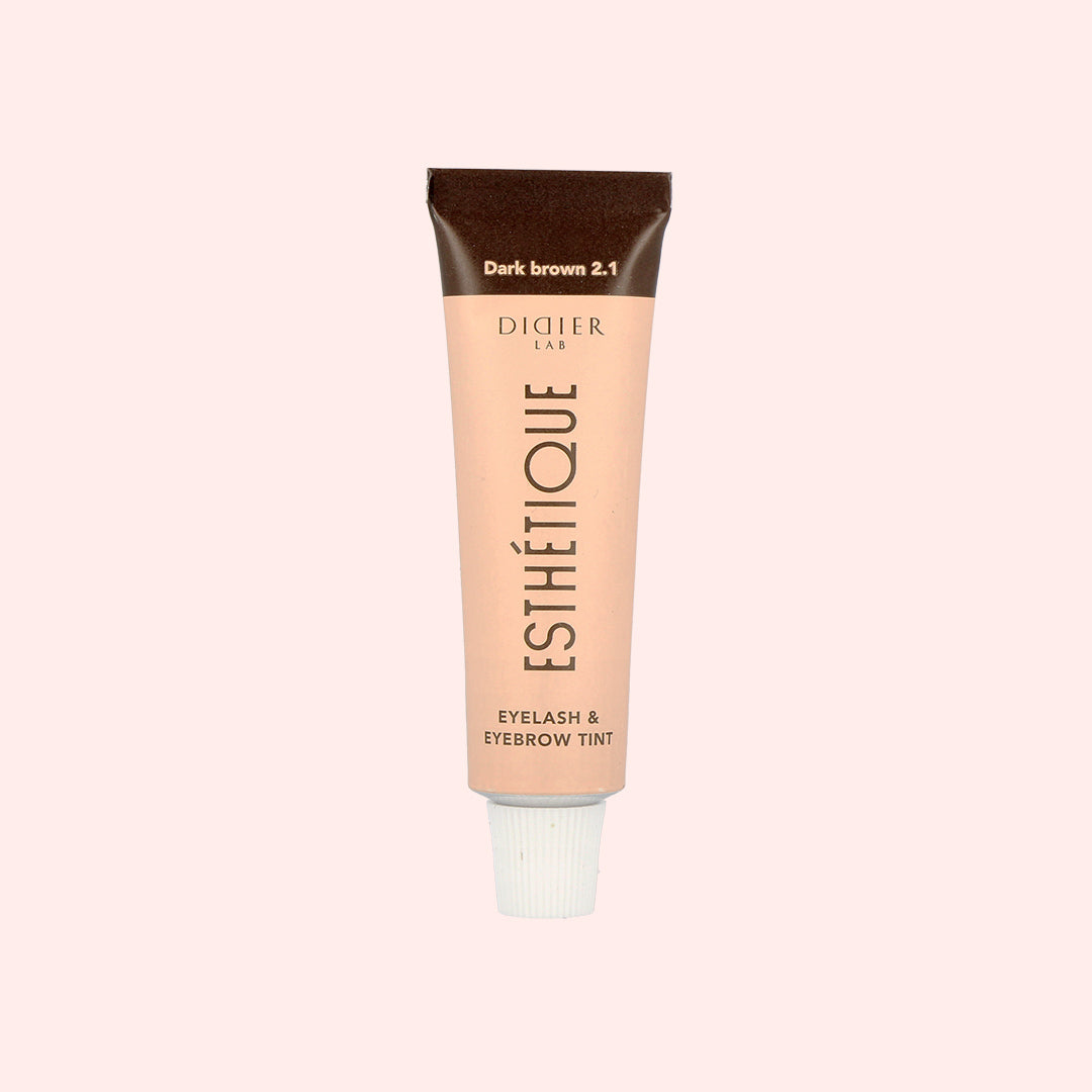 Esthétique brow and lash tint, dark brown, Didier Lab, 15ml