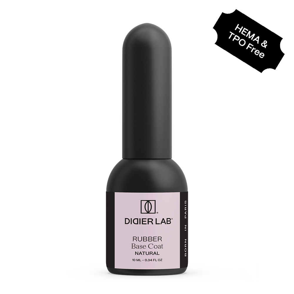 Gellak, Rubber base coat, natural, 10ml