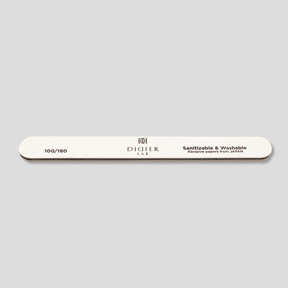 Didier Lab Nagelvijl, straight, speedy wit, 100/180