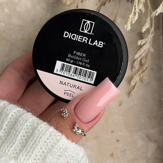Fiber builder gel "Didier Lab", Natural, 50gr