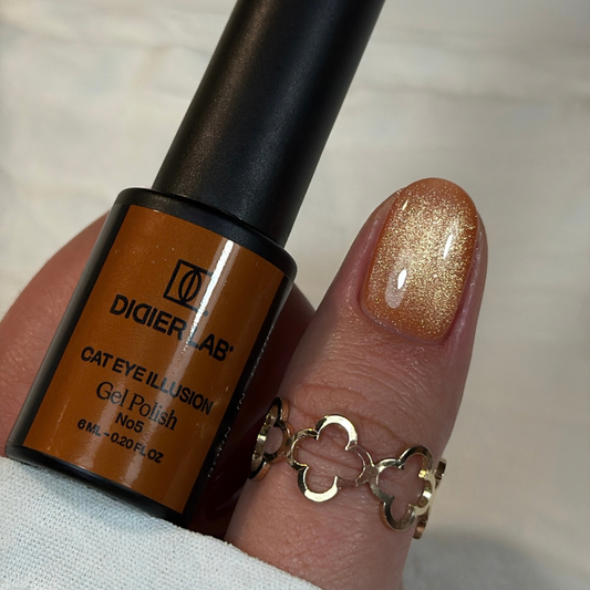 Gellak, Cat Eye, Illusion No 5, Didier Lab, 6ml