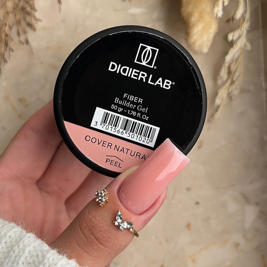Fiber builder gel "Didier Lab", Cover natural, 50gr