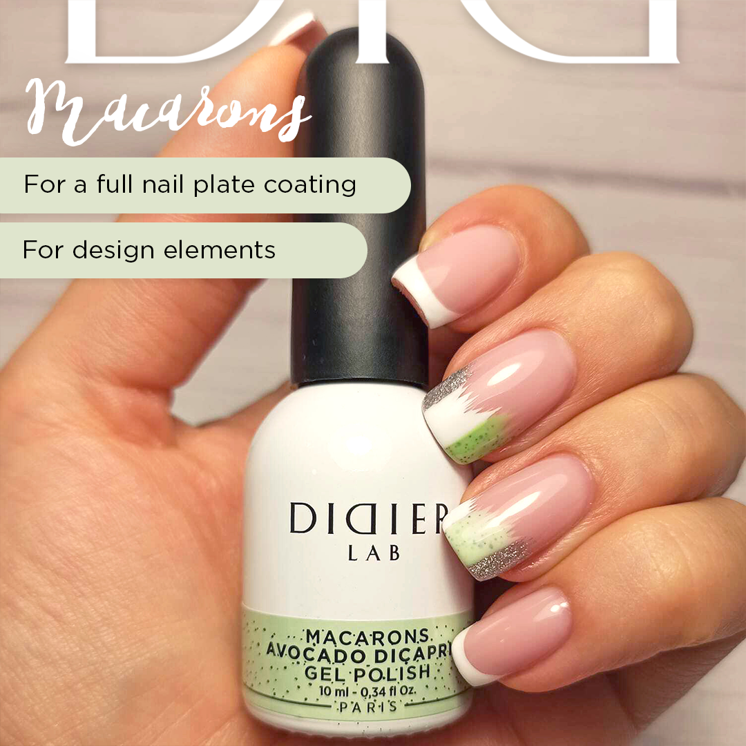 Gellak "Didier Lab", Macarons, Avocado Dicaprio 10 ml