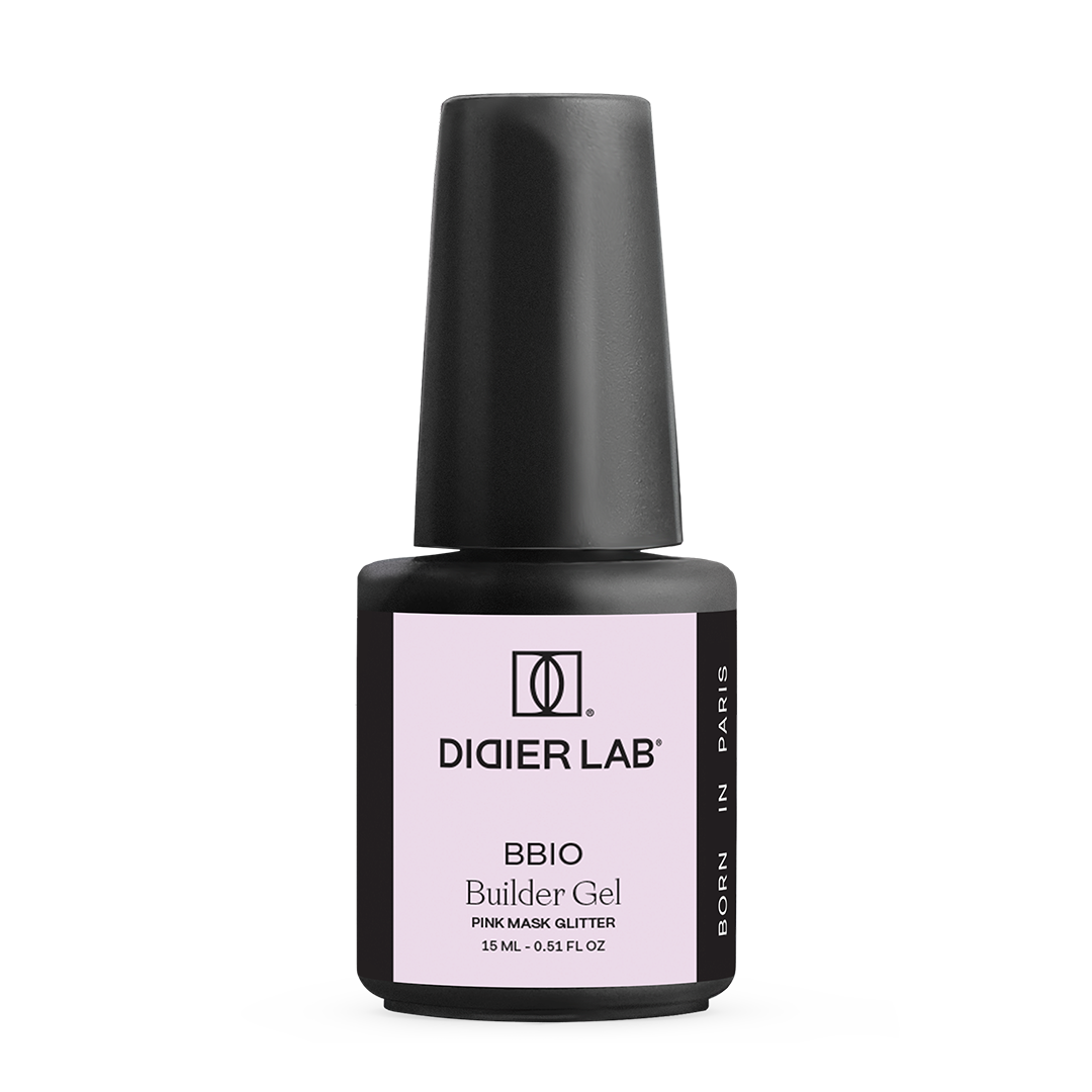 Builder Gel BBIO "Didier Lab" Pink Mask Glitter, 15ml