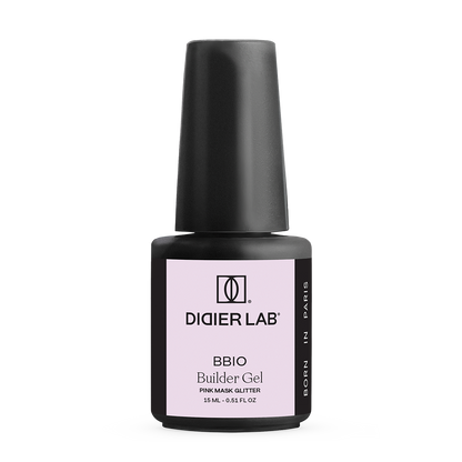 Builder Gel BBIO "Didier Lab" Pink Mask Glitter, 15ml