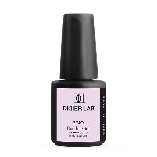 Builder Gel BBIO "Didier Lab" Pink Mask Glitter, 15ml