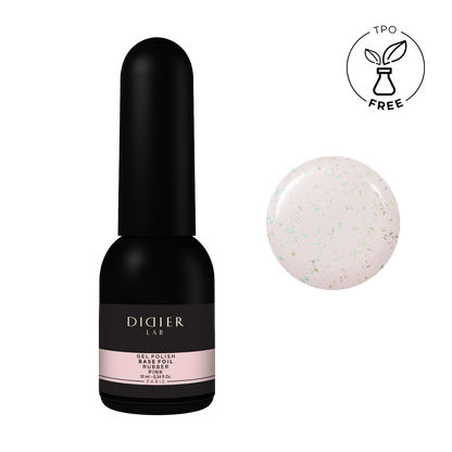 Gellak, Rubber base foil, pink, 10ml