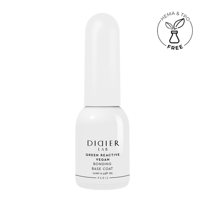 Green reactive, vegan bonding base coat "Didier Lab", 10ml