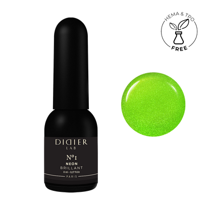 Gellak "Didier Lab", Brillant NEON, No1, 8ml
