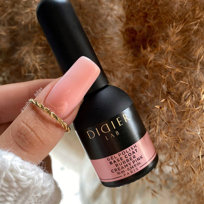 Gellak, Rubber base coat, creamy pink, 10ml