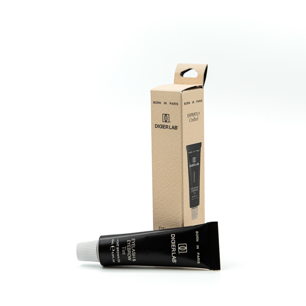 Brow en wimper tint, light brown, Didier Lab, 15ml