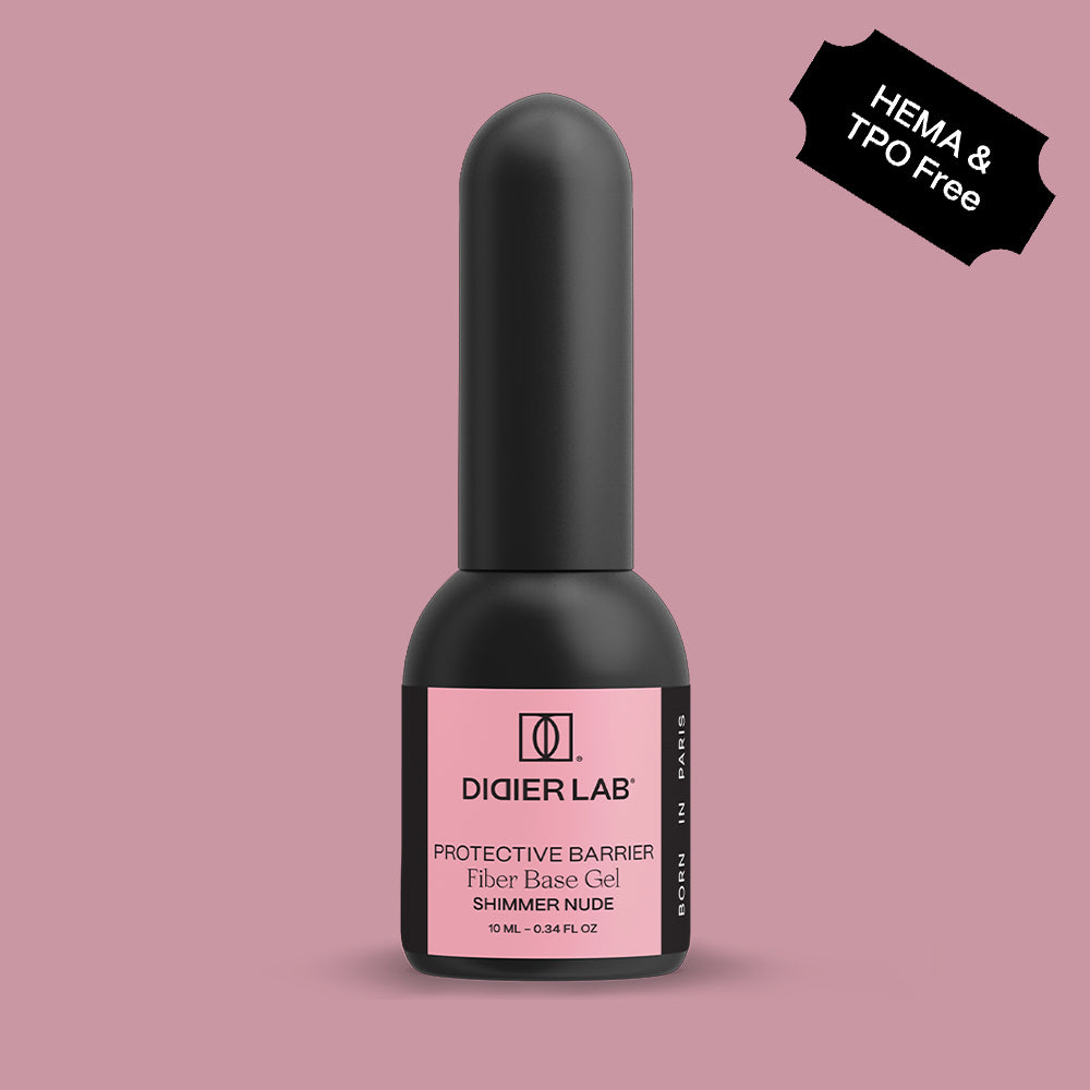 Fiber base gel "Didier Lab", Shimmer Nude, 10 ml