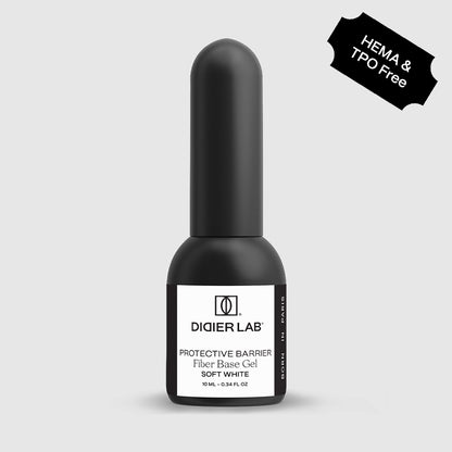 Fiber base gel "Didier Lab", Soft White, 10 ml