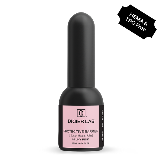 Fiber base gel "Didier Lab", Milky Pink, 10 ml