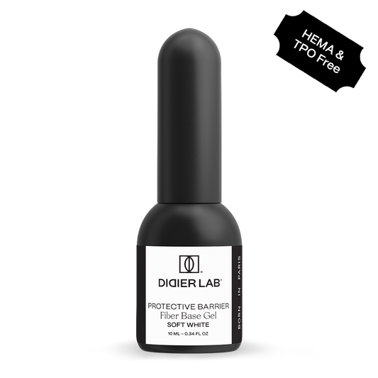 Fiber base gel "Didier Lab", Soft White, 10 ml