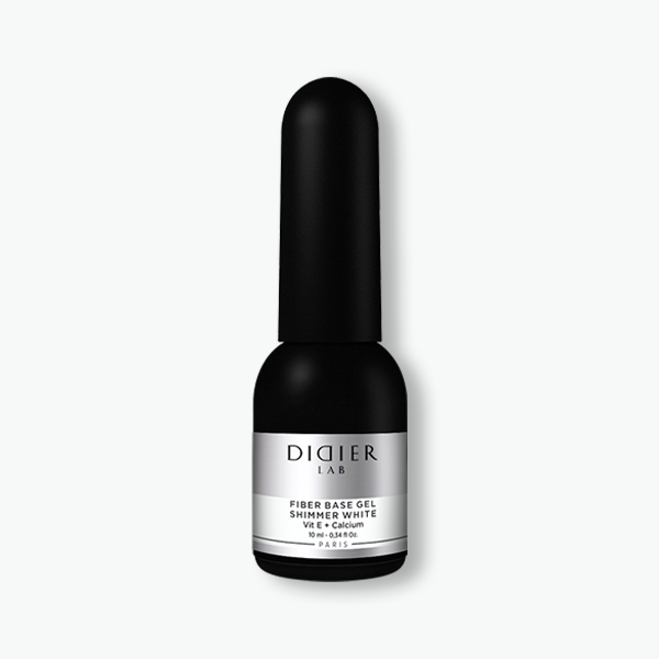 Fiber base gel "Didier Lab", Shimmer White,