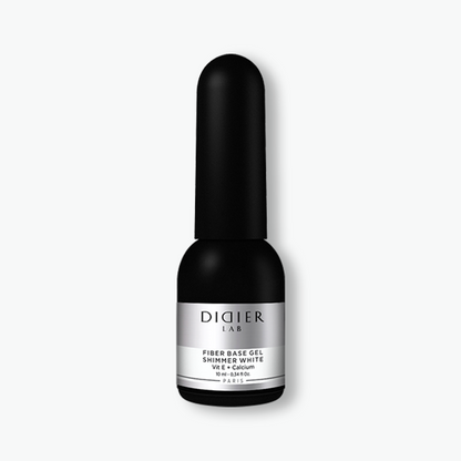 Fiber base gel "Didier Lab", Shimmer White,