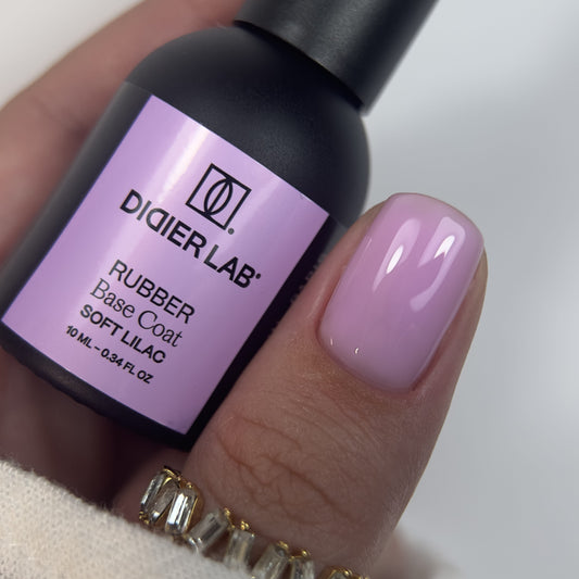 Rubber base coat, soft lilac, 10ml