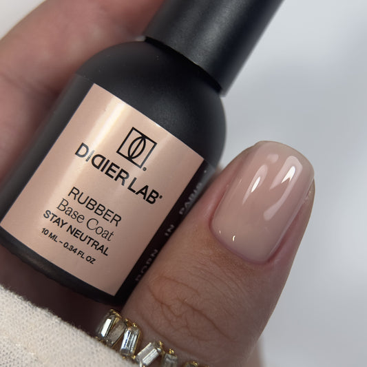 Rubber base coat, stay neutral, 10ml