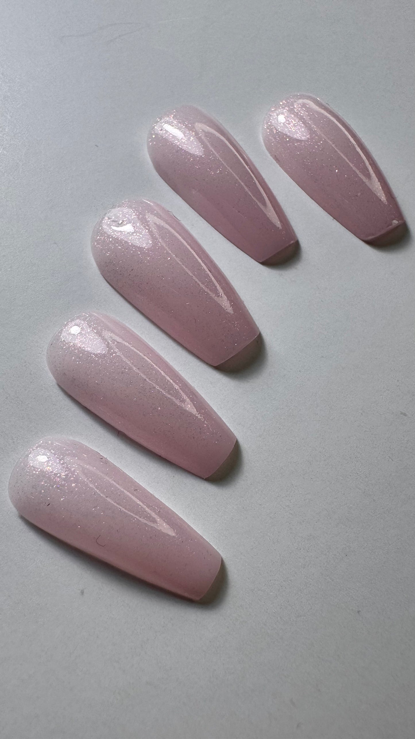 Gellak "Didier Lab", Glitter Top coat, pink, 10 ml