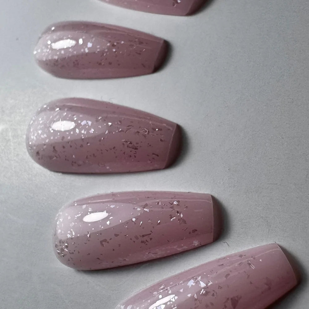 Gellak "Didier Lab", Glitter Top coat, silver, 10 ml
