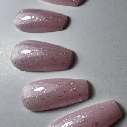 Gellak "Didier Lab", Glitter Top coat, silver, 10 ml