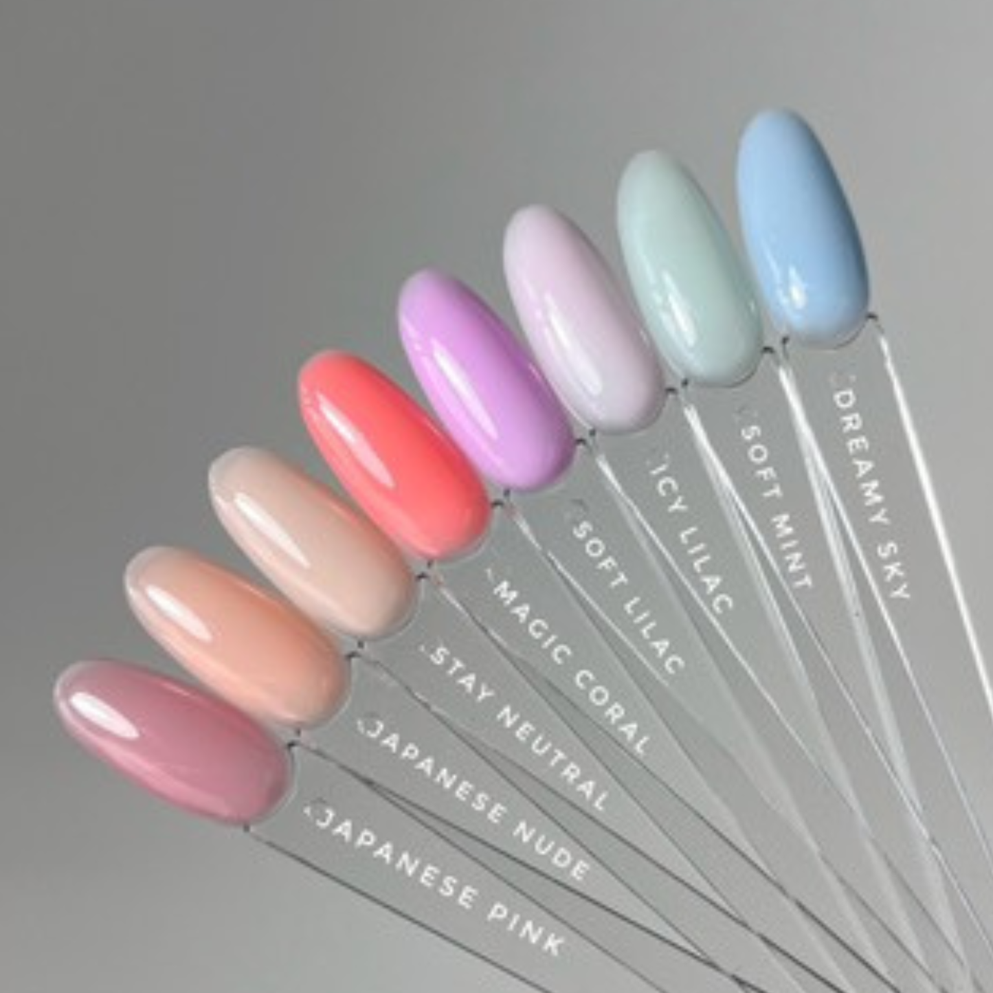 Rubber base coat, icy lilac, 10ml