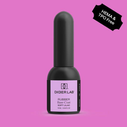 Rubber base coat, soft lilac, 10ml