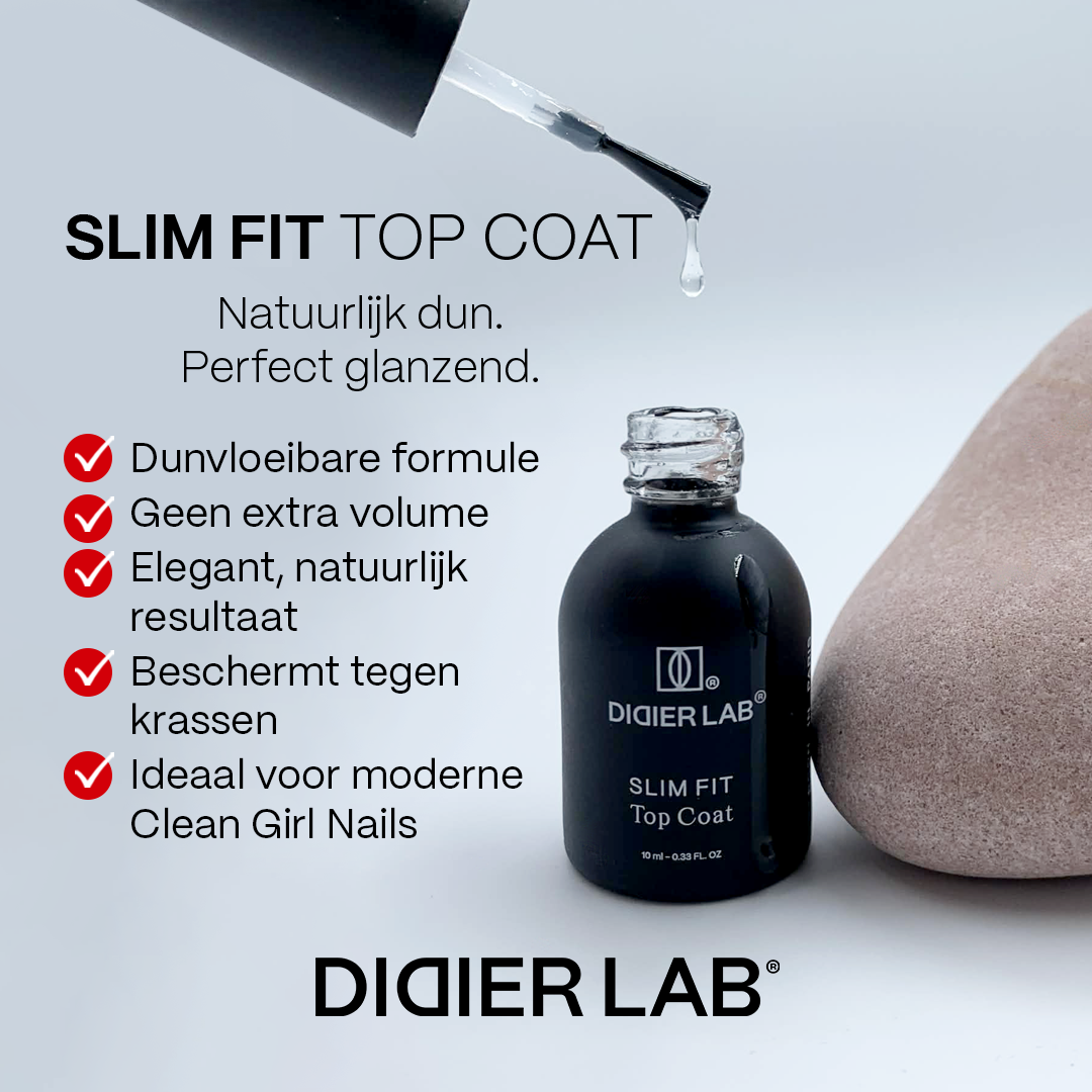 Top coat no wipe "Didier lab", Slim Fit, 10ml