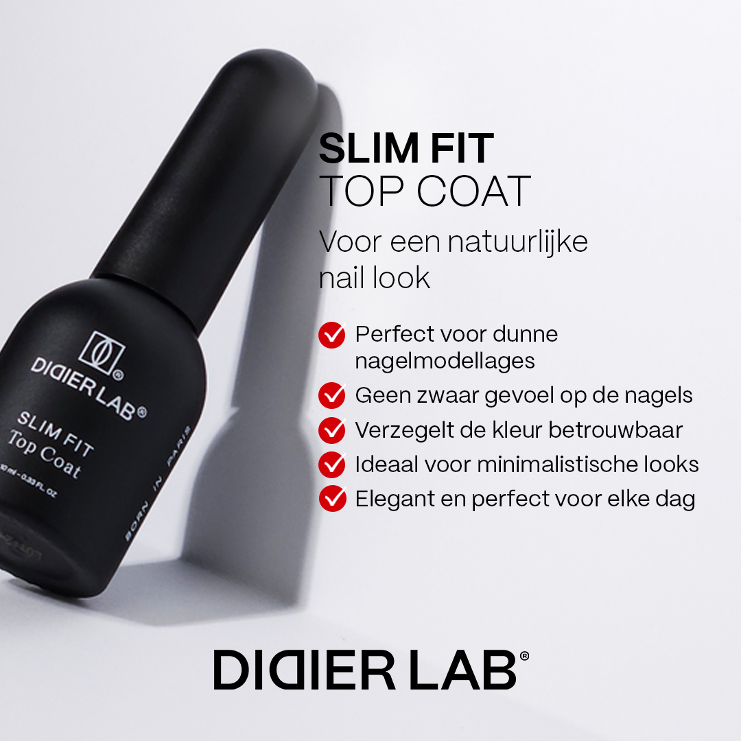 Top coat no wipe "Didier lab", Slim Fit, 10ml