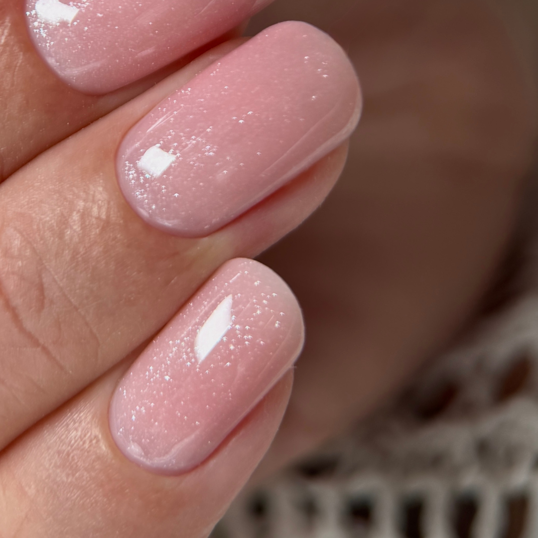 Fiber base gel "Didier Lab", Shimmer Nude, 10 ml