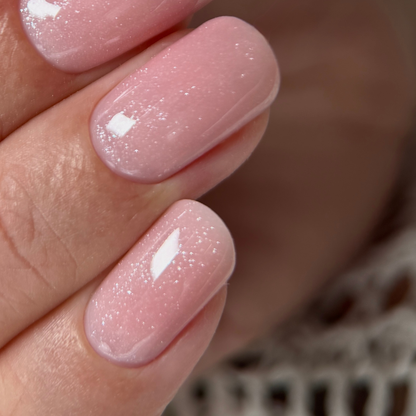 Fiber base gel "Didier Lab", Shimmer Nude, 10 ml