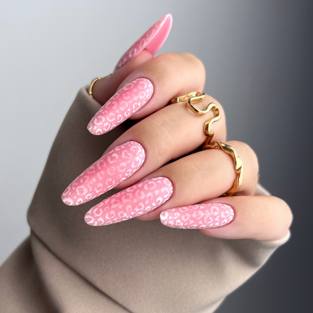 Rubber base coat, Japanese pink, 10ml